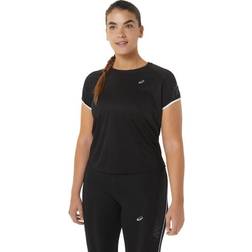 Asics Women's Icon Short Sleeve Top, XL, Performance Black