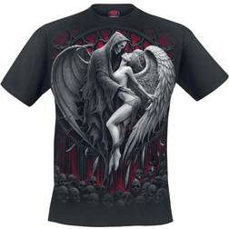 Spiral T-shirt - Forbidden - Herrer - Sort
