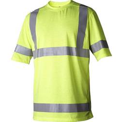 Top Swede 16800501006 Modell 168 Warnschutz T-Shirt, klasse 3, Gelb, Größe