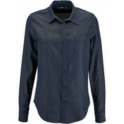 Sol's Barry Long Sleeve Denim Shirt