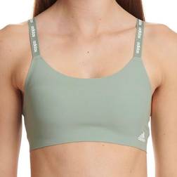 Adidas Damen Scoop Lounge Bra Unterwäsche, Greyblue