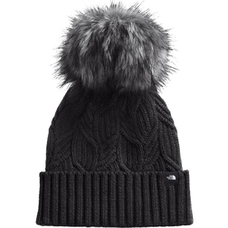 The North Face Women's Oh-Mega Fur Pom Beanie - TNF Black