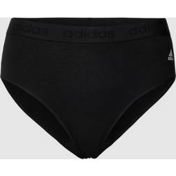 adidas Solid Cotton Bikini Style Brief Black