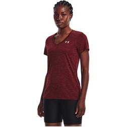 Under Armour W Tech T-shirt Dame T-shirt Bordeaux