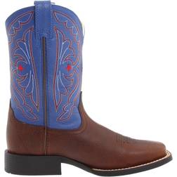 Ariat Kid's Quickdraw Western Boot - Brown Oiled Rowdy