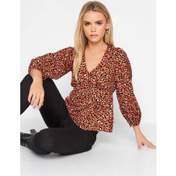 PixieGirl Petite Printed Tea Blouse