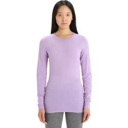 Icebreaker Bodyfit 200 Oasis Long Sleeved Crew - Purple Gaze