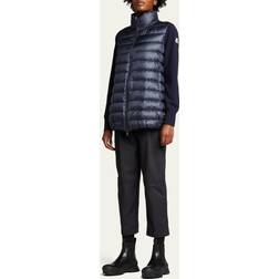 Moncler Wool And Down Jacket - Blue