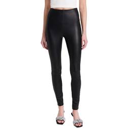 Good American Waist Leather Pull On Leggings