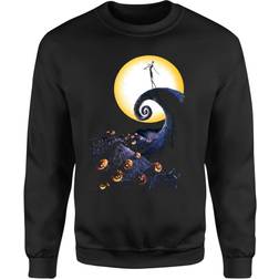 Disney The Nightmare Before Christmas Jack Skellington Pumpkin King Colour Black Sweatshirt