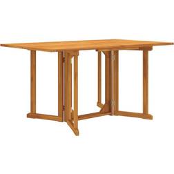 vidaXL Garten-Klapptisch Butterfly 150 x 90 x 75 cm Massivholz Teak