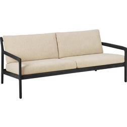 Ethnicraft Jack 2-pers. sortbejdset Sofa