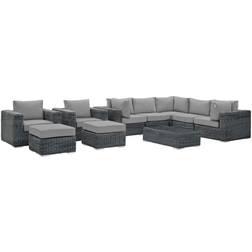 modway Summon Collection Outdoor Lounge Set