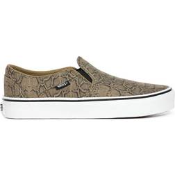 Vans Asher Patterned, Female, Sko, Sneakers, Mønstret