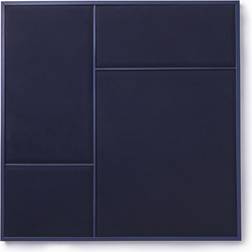 Please Wait to be Seated Medium Navy Blue Notice Board