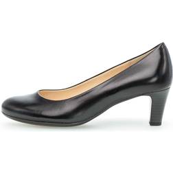 Gabor Skind Pumps, Sort