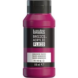 Liquitex Basics Fluid akrylmaling 114 Quinacridone Magenta 118 ml