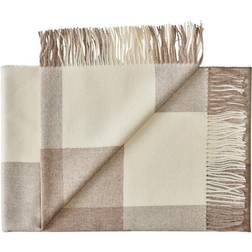 Silkeborg Uldspinderi Santa Fe Plaid Baby Alpaca Tæppe Brun (200x130cm)