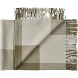 Silkeborg Uldspinderi Santa Fe Plaid Baby Alpaca Umber Tæppe (200x130cm)