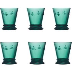 La Rochere Abeille Emerald Drinking Glass 26cl 6pcs