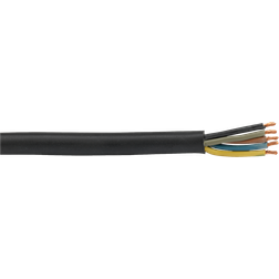 Gelia 90000882 Kabel svart, 5G2.5, RDOE, H07RN-F 10 m