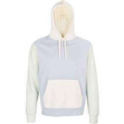 Sol's Collins Contrast Organic Hoodie - Baby Blue