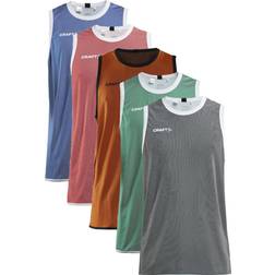 Craft Progress vendbar Basket tank top, Svart/Vit