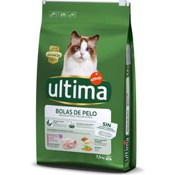 Ultima Ultima Cat Hairball Control Tacchino e Riso 2 x 7.5 kg