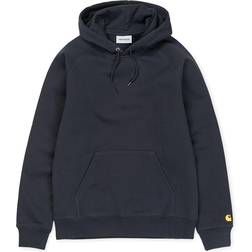 Hooded Chase Sweat Navy/Gold