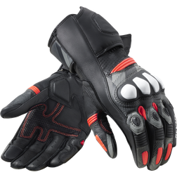 Rev'it! League 2, Handschuhe Schwarz/Neon-Rot/Grau