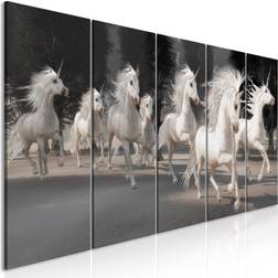 Artgeist Billede Unicorns Run 5 Dele Narrow 200 x 80 cm