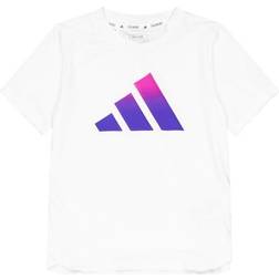 adidas Train Icons AEROREADY Logo T-Shirt White, Unisex, Tøj, T-shirt, Træning, Hvid