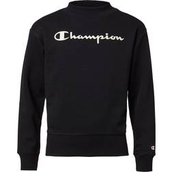 Champion Crewneck Sweatshirt Børn Sort 155