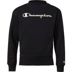 Champion Crewneck Sweatshirt Junior - Black