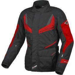 Macna RANCHER Damen Textiljacke schwarz-rot