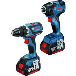 Bosch 06019J210B Akkukonesarja sisältää akun ja laturin
