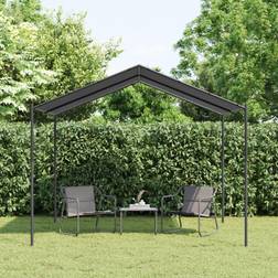 vidaXL Gartenpavillon Anthrazit 3 x 3 m Stahl und Stoff