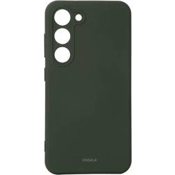 Onsala Collection Samsung Galaxy S23 GEAR Onsala Silikone Cover Mørkegrøn