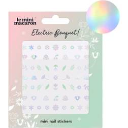 Le Mini Macaron Nail Art Stickers - Electric Bouquet