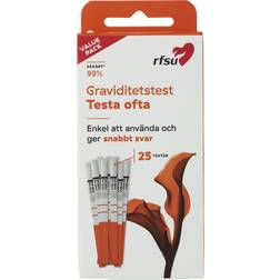 RFSU Graviditetstest, 25 st