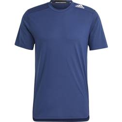 Adidas Men's Designed For Training Tee - Dark Blue