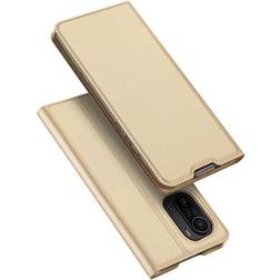 Dux ducis Xiaomi Mi 11i Poco F3 skin pro læder cover Guld