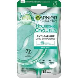 Garnier Anti-Fatigue Hyaluronic Acid & Icy Cucumber Cryo Jelly Eye Patches 5ml