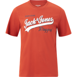 Jack & Jones JJELOGO Tee SS O-Neck COL AW23 SN