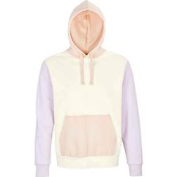 Sol's Collins Contrast Organic Hoodie - Off White