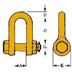 Gunnebo Fastening Z100706 Sakkeli Ø8 mm, 2T