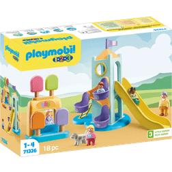 Playmobil 1.2.3: Oplevelsestårn med isbod 71326