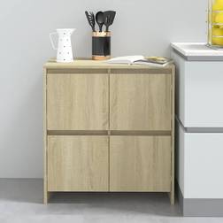 vidaXL 70x41x75 sonoma-eg Skænk
