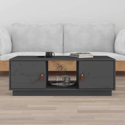 vidaXL 100x50x35 massivt fyrretræ Sofabord 50x110cm