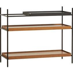 Woud Tray Shelf Low Reolsystem